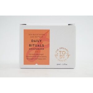 New The Organic Skin Co Rosehip Sea Buckthorn Daily Rituals Moisturizer 1.7oz